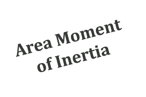 Area Moment of Inertia Calculator